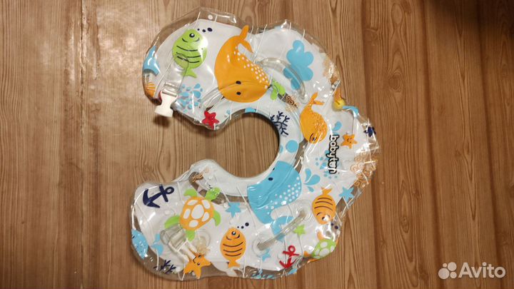 Горка, стульчик и круг для купания