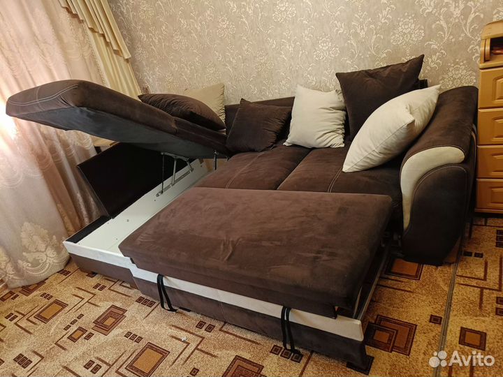 Угловой диван бу