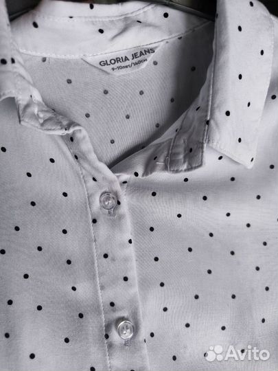 Школьная блузка 140