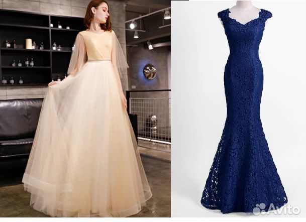 Выпускные вечерние платья