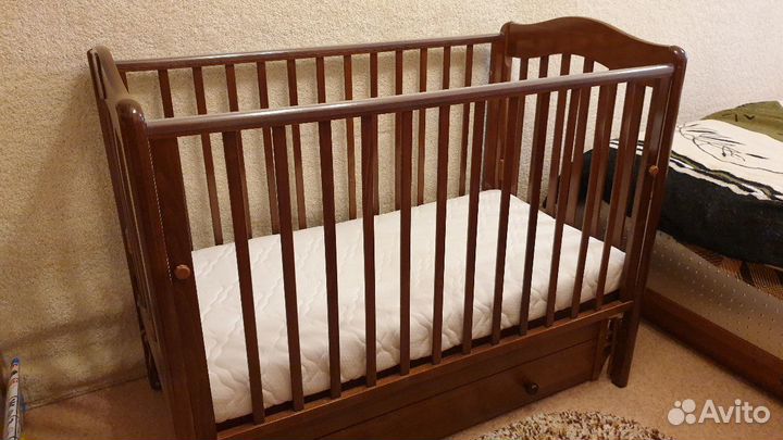 Детская кроватка Гандылян с матрасом