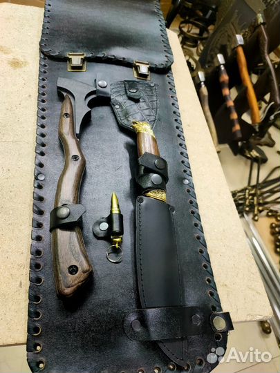 Шашлычный набор нож топор