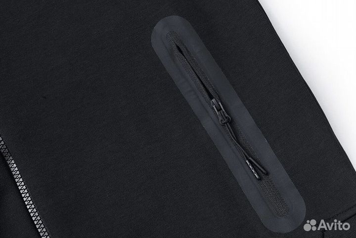 Толстовка (зип-худи) Nike Tech Fleece