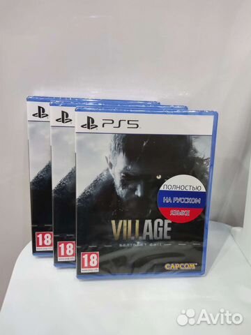 Игра для PS 5 Resident Evil Village. Диск новый