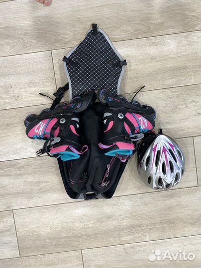 Роликовые коньки детские раздвижные k2