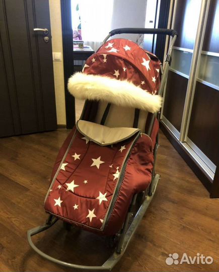 Санки-коляска pikate