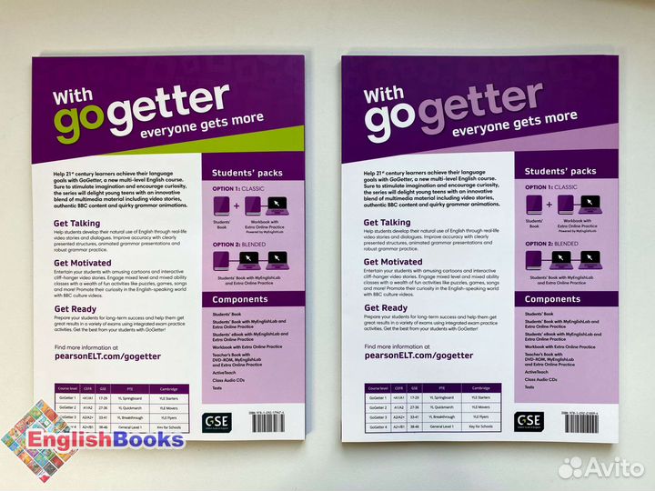 Go getter 4 комплект(SB,WB,CD) новые в пленке