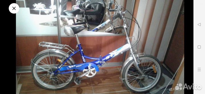 Велосипед stels pilot 450,складной со скоростями