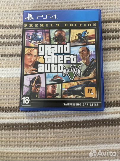 Игра для приставки PS4 GTA 5 Premium Edition