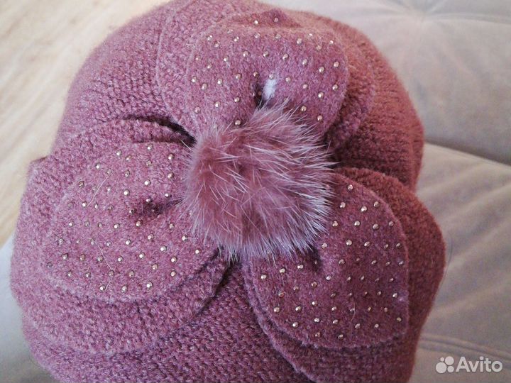 Шляпа зимняя женская