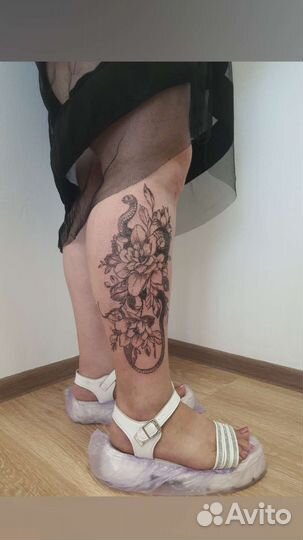 Модель на тату