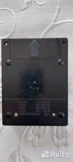 Тестер мультиметр СССР