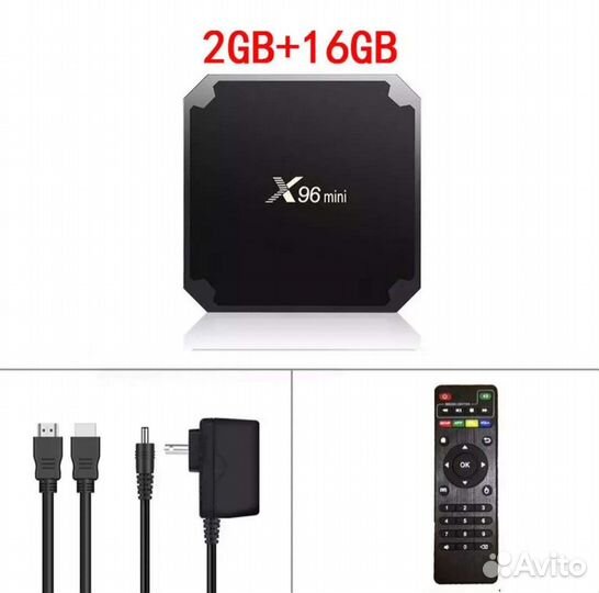 Smart tv приставка x96 mini