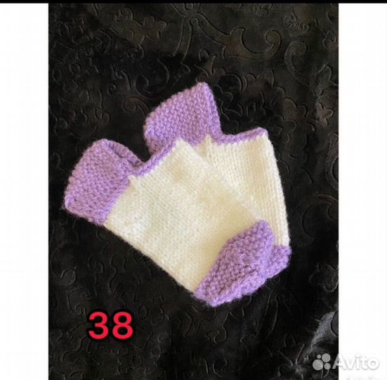 Носки вязаные ручной работы женские