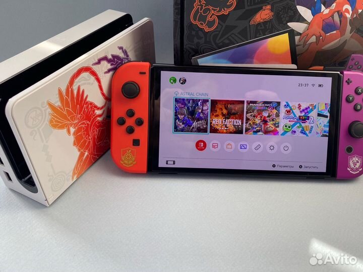 Nintendo switch oled pokemon прошитая