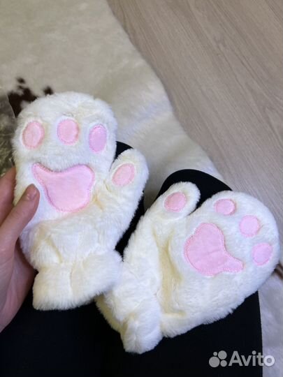 Варежки лапки