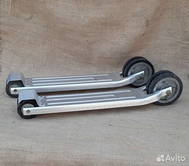 Новый Лыжероллер четырехколёсный СССР