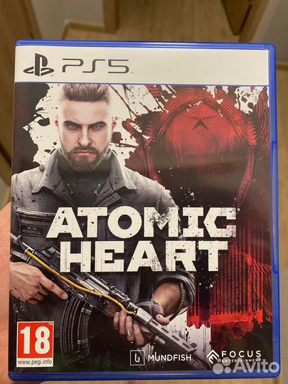 Atomic heart ps5 диск