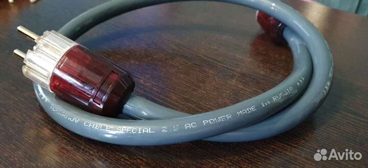 Tchernov special AC 2.5 Power с вилками Oyaide