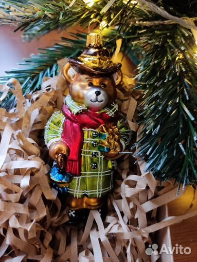 Елочные игрушки Мишки от Firma Bilinski (Польша)