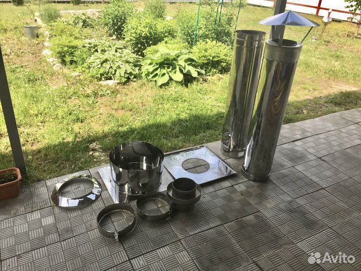 Дымоходные трубы сэндвич комплект