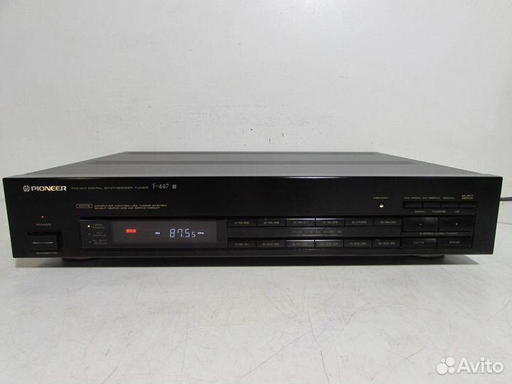 Pioneer F-447 Стерео Тюнер Japan 1990г
