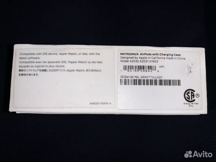 AirPods 2 оригинал