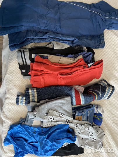 Вещи пакетом на мальчика 3-4-5 лет