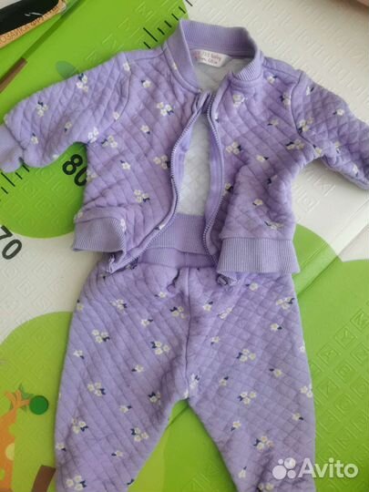 Пакек вещей на девочку 0-6 месяцев