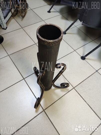 Кованая подставка для шампуров