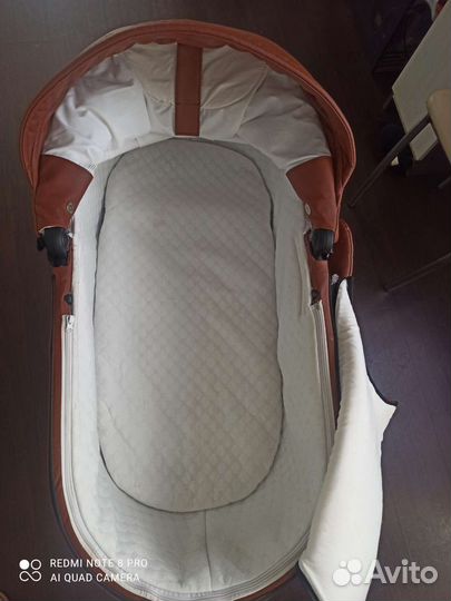 Коляска 2 в 1 эко кожа