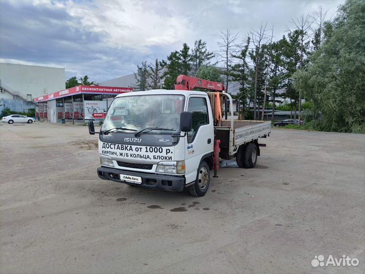 Isuzu Elf с КМУ, 2003