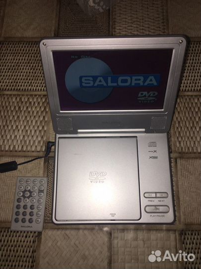Портативный видеопроигрыватель (DVD) salora