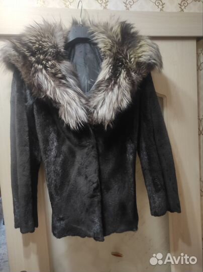 Норковый полушубок автоледи