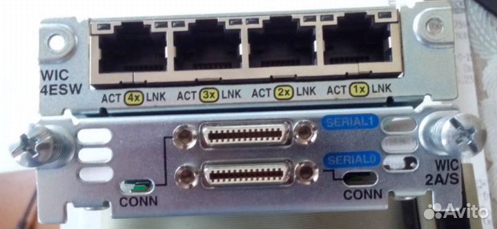 Cisco 1841 + wic 4esw б/у
