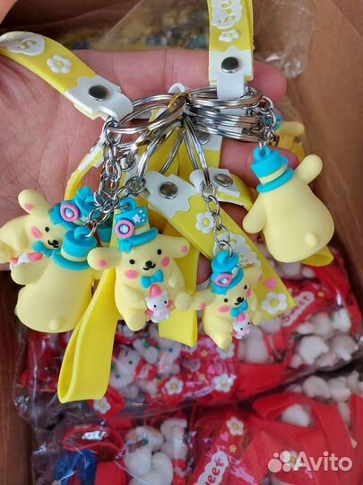 Брелки силиконовые опт