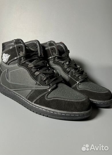 Кроссовки Travis Scott X Air Jordan Black Phantom