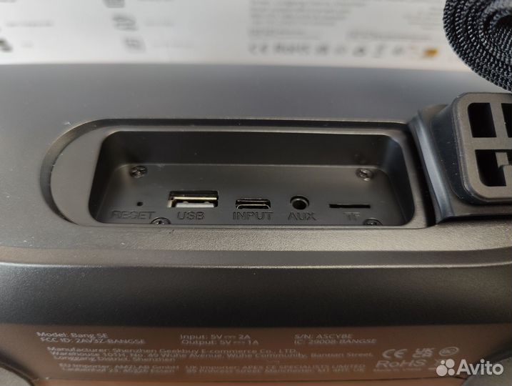 Акустика портативная Tronsmart Bang SE, 40Вт новая