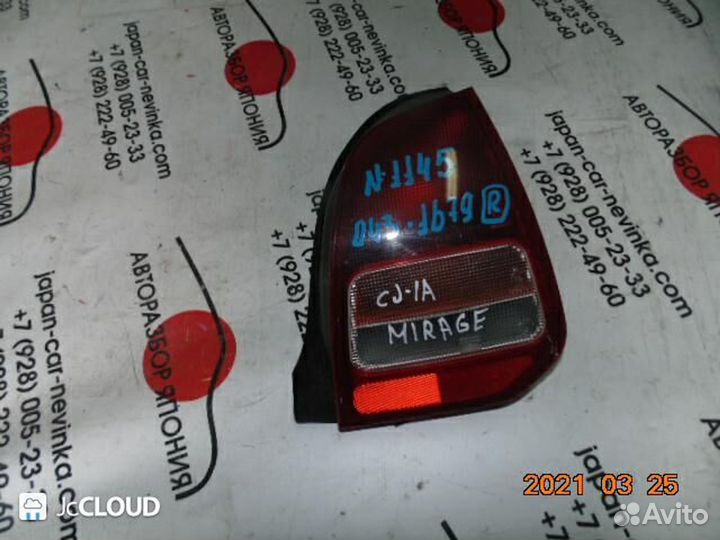 Стоп на mitsubishi mirage CJ1A