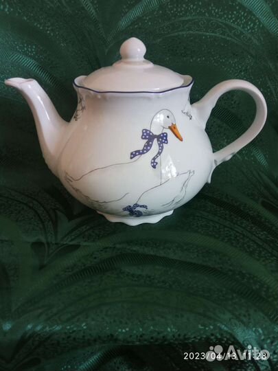 Чайник Богемия для дизайна, сахарницы