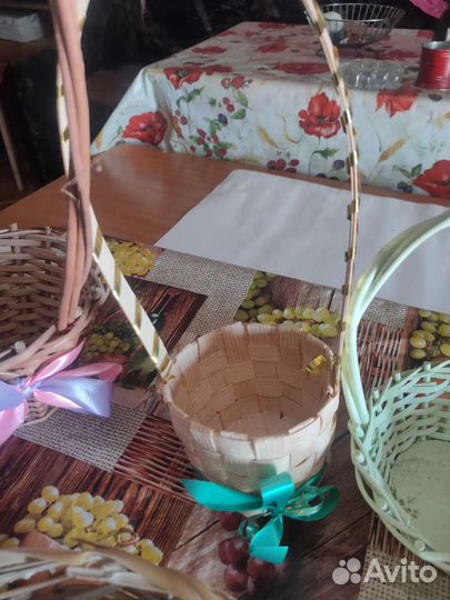 Плетеные корзинки