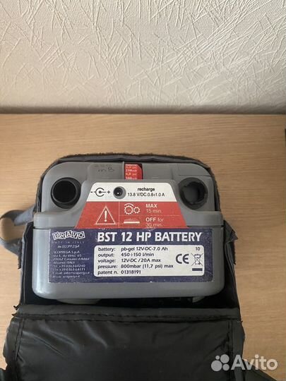 Насос для лодок пвх Bravo bst 12 hp battery