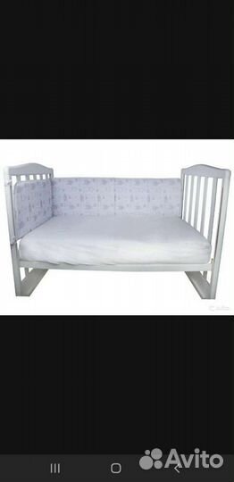 Бортики в кроватку