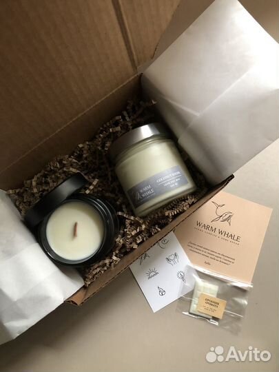 Набор натуральный ароматических свечей