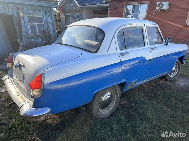 ГАЗ 21 Волга 2.4 МТ, 1962, 100 000 км