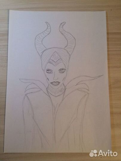 Рисунки карандашом и акварелью на заказ