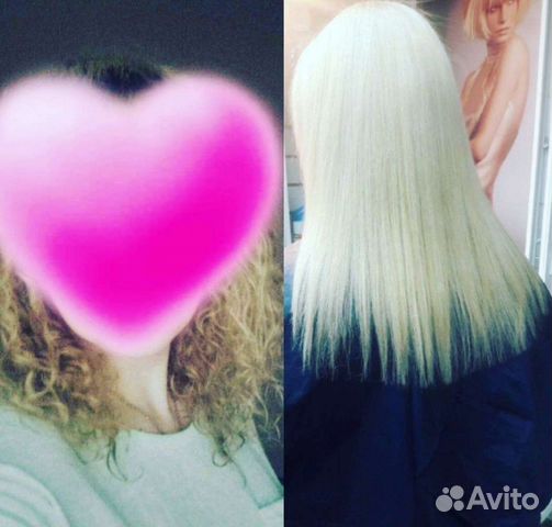 Кератиновое выпрямление волос