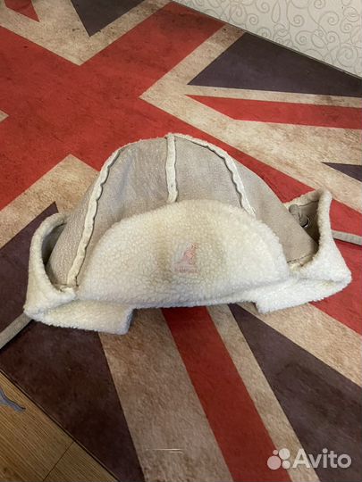 Шапка ушанка kangol