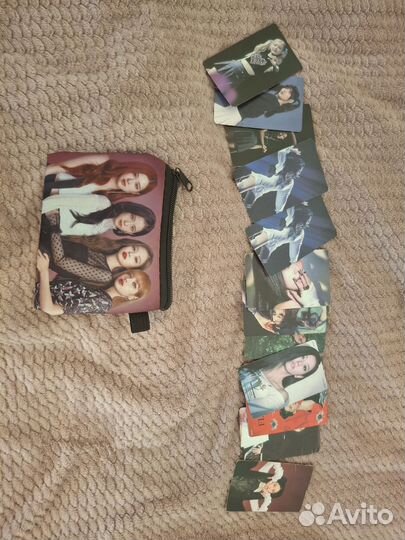 Кошелёк с карточками black pink