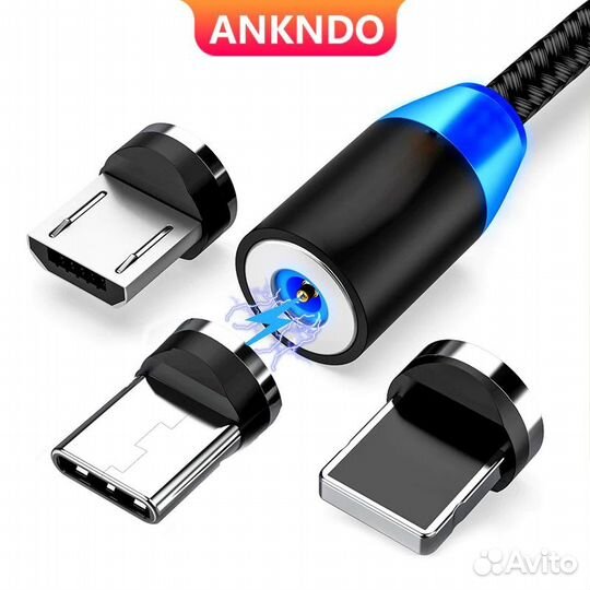 Ankndo Магнитный кабель USB A - Type-C